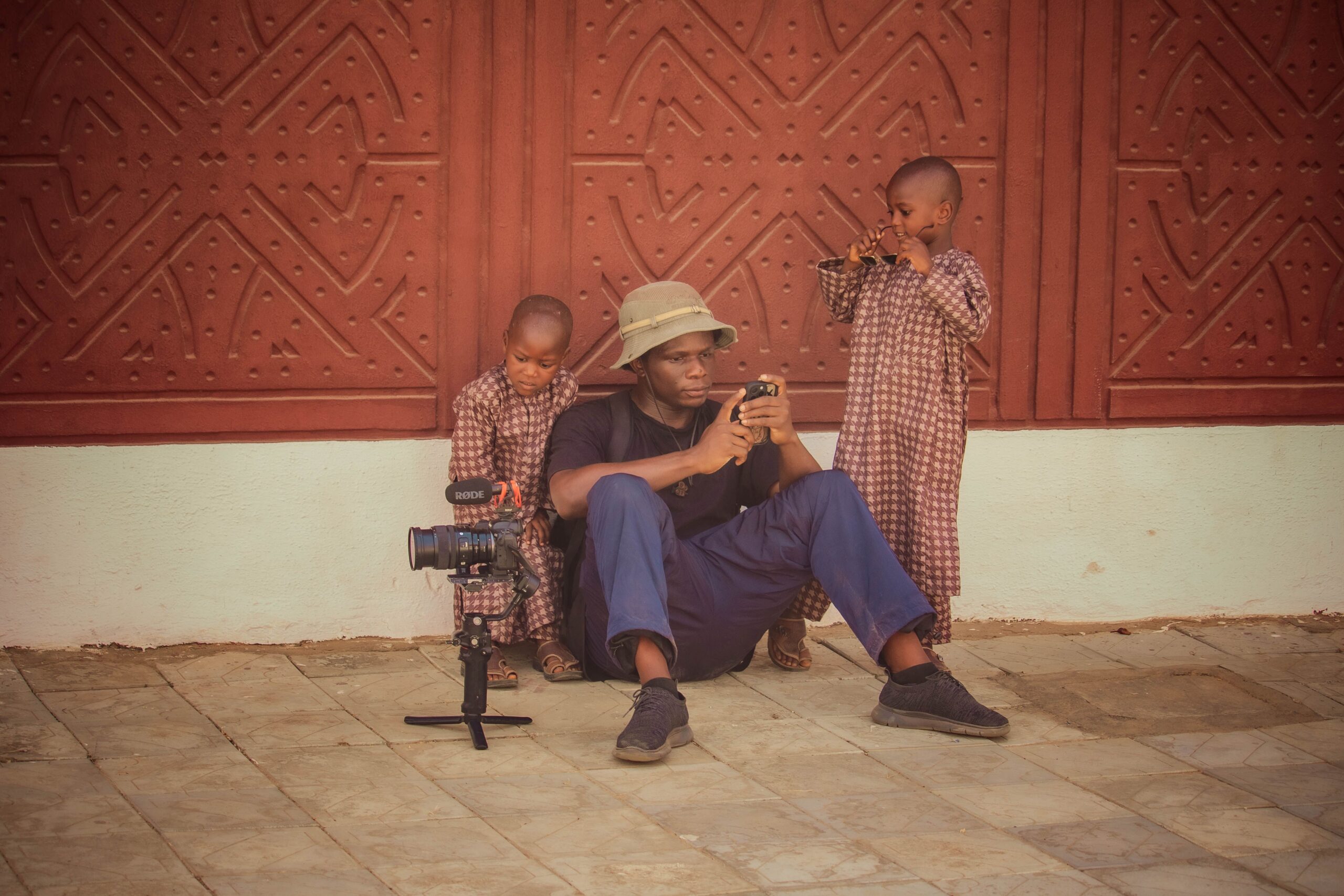 Rural household in Kenya